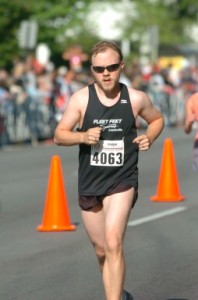 Ben at the 2007 miniMarathon